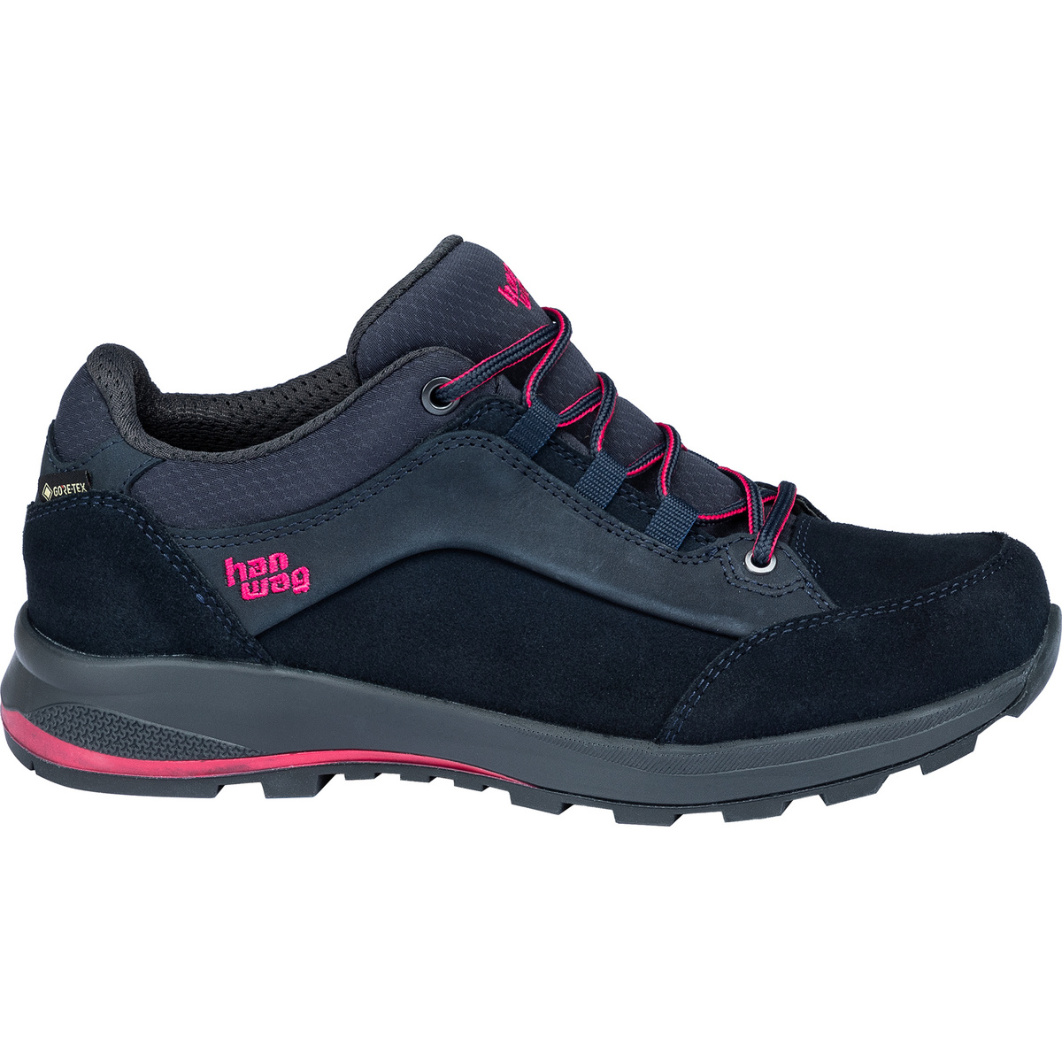 Hanwag Damen Banks Low GTX Schuhe (Größe 39, blau)