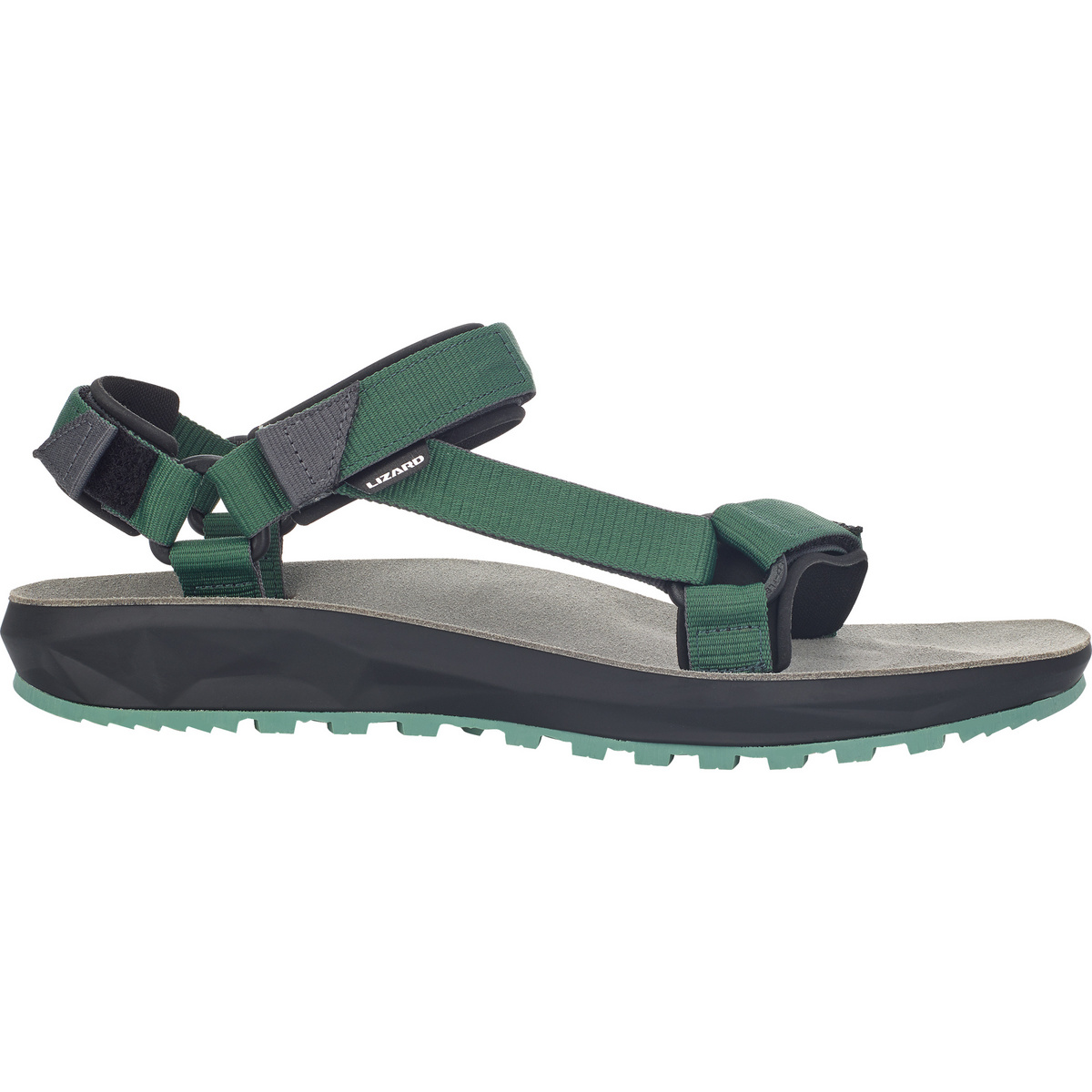 Lizard Uomo Sandali Super Hike (Taglia 48, Verde)