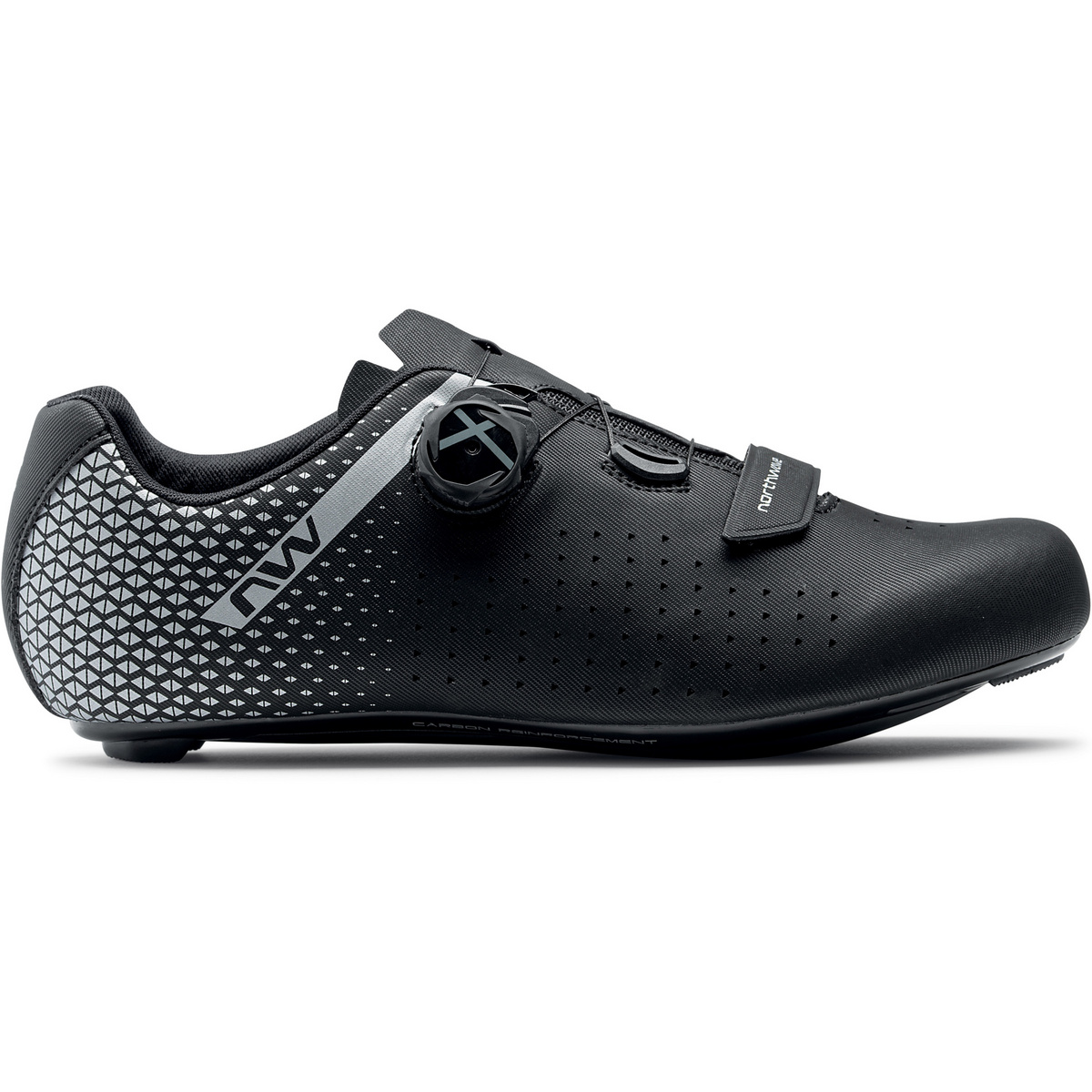 Northwave Core Plus 2 Radschuhe (Größe 37, schwarz)