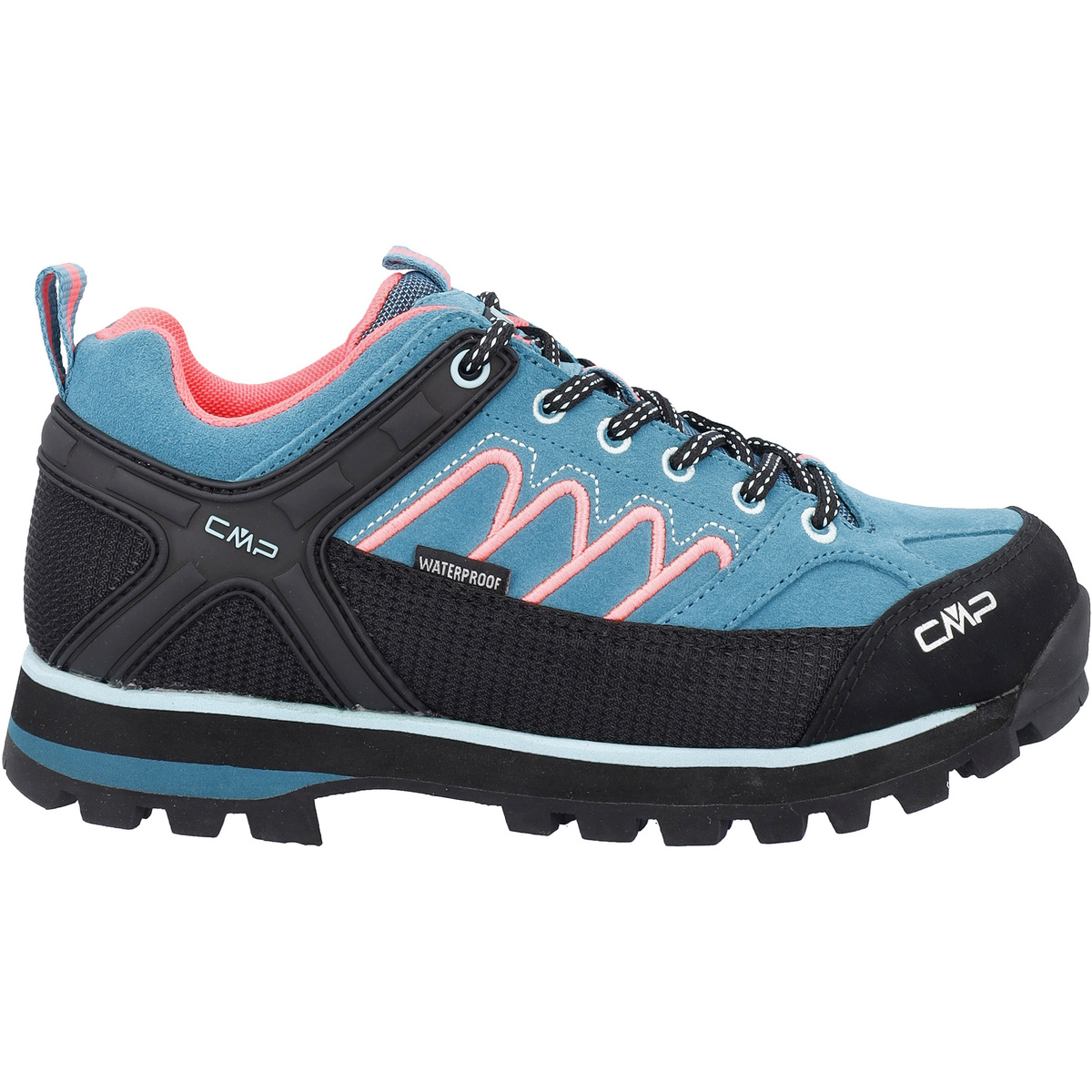 CMP Femme Chaussures Moon Low WP (taille 38, Turquoise)