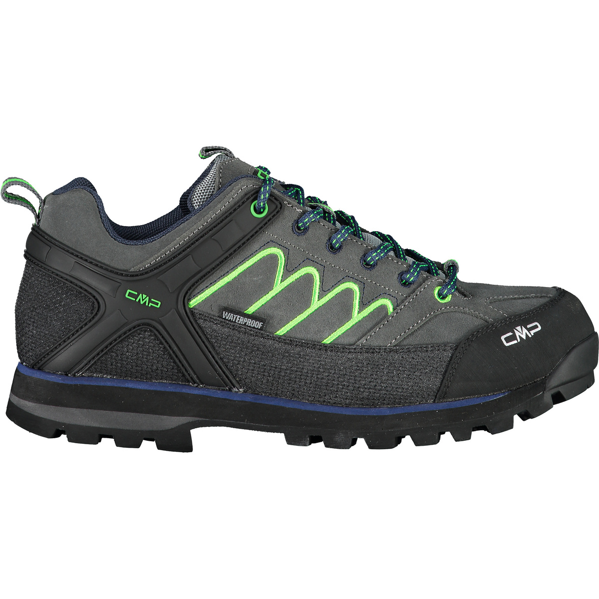 CMP Uomo Scarpe Moon Low WP (Taglia 46, Grigio)