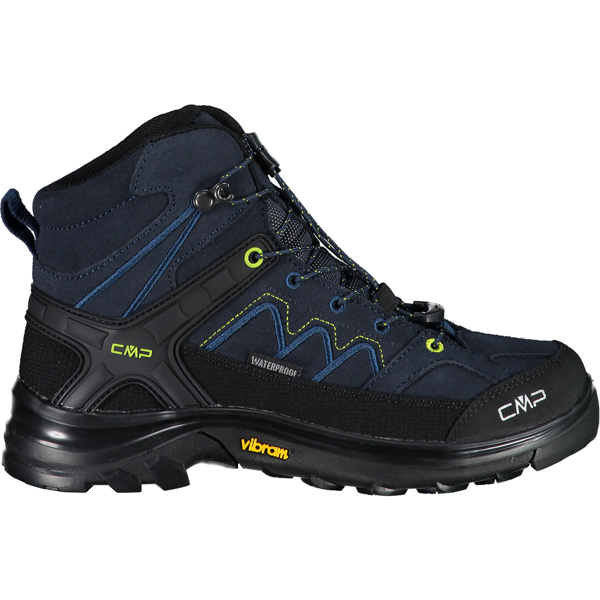 CMP Bambino Scarponcini Moon Mid WP (Taglia 30, Blu)