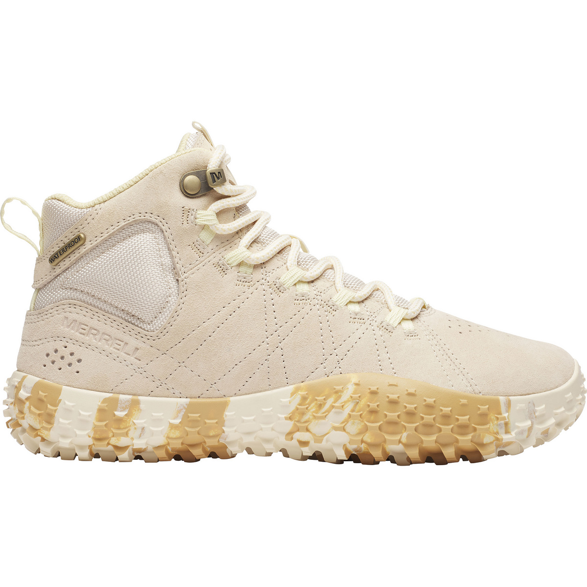 Merrell Donna Scarpe Wrapt Mid WP (Taglia 37, Beige)