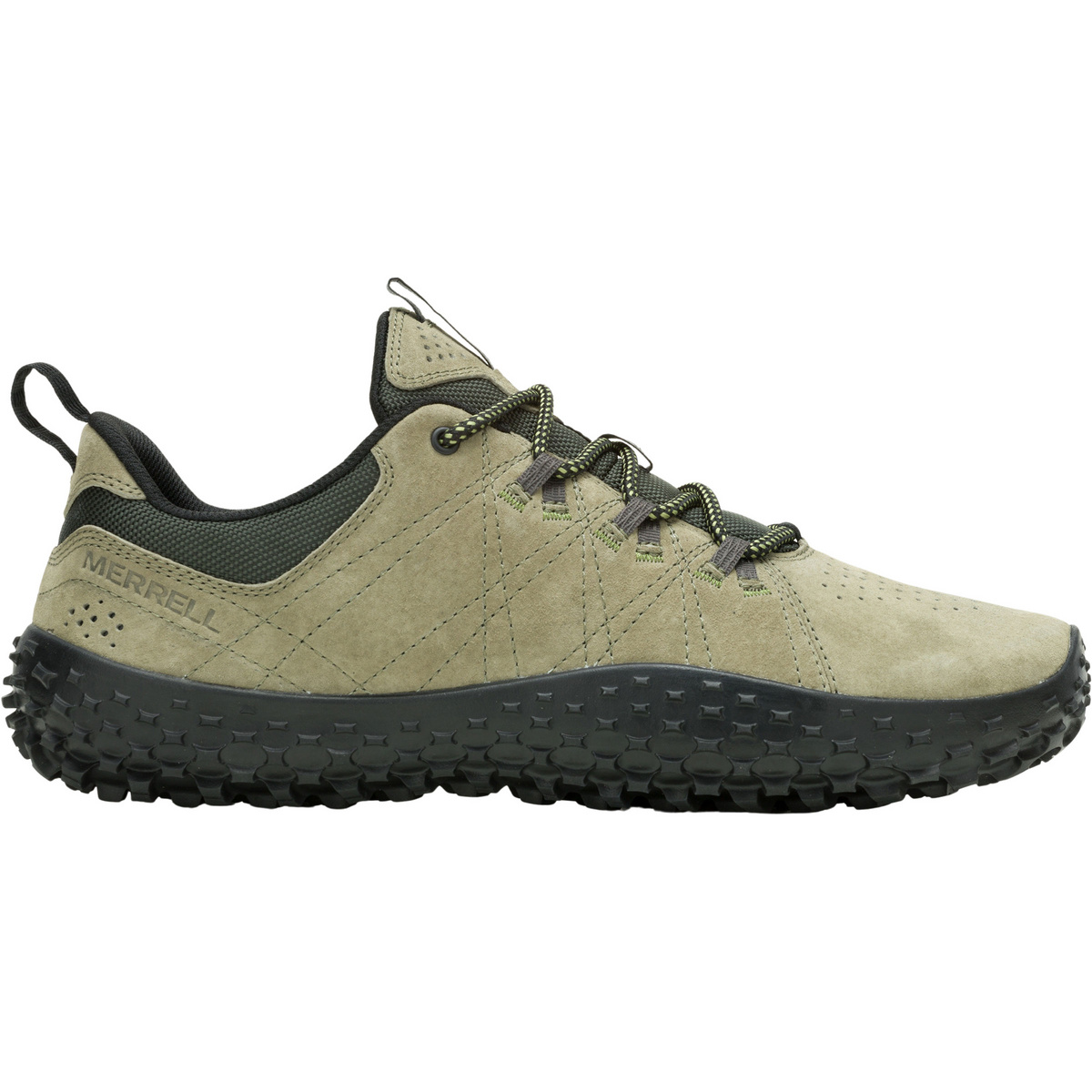 Merrell Uomo Scarpe Wrapt Schuhe (Taglia 43.5, Verde oliva)