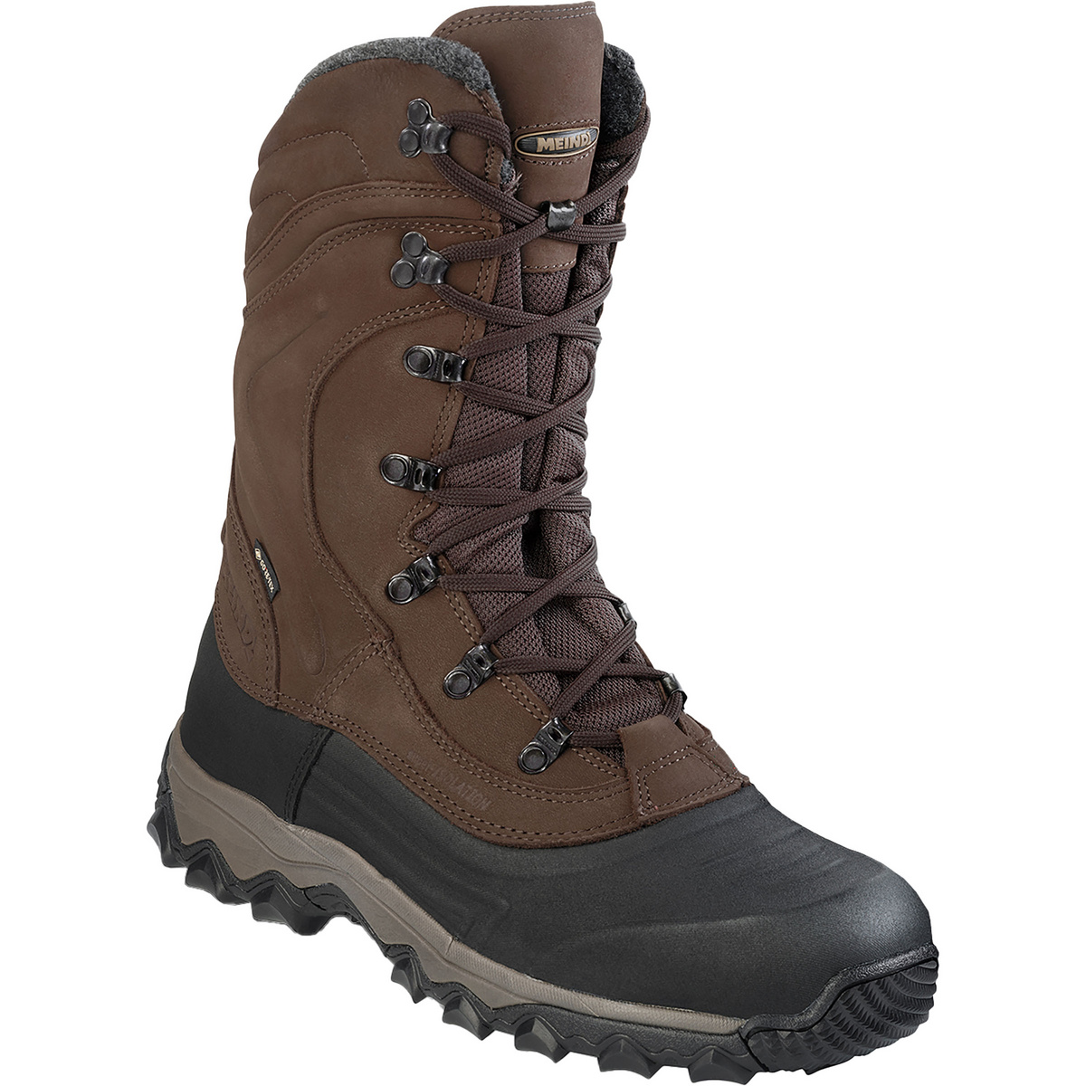 Meindl Homme Chaussures Garmisch II GTX (taille 46, Brun)