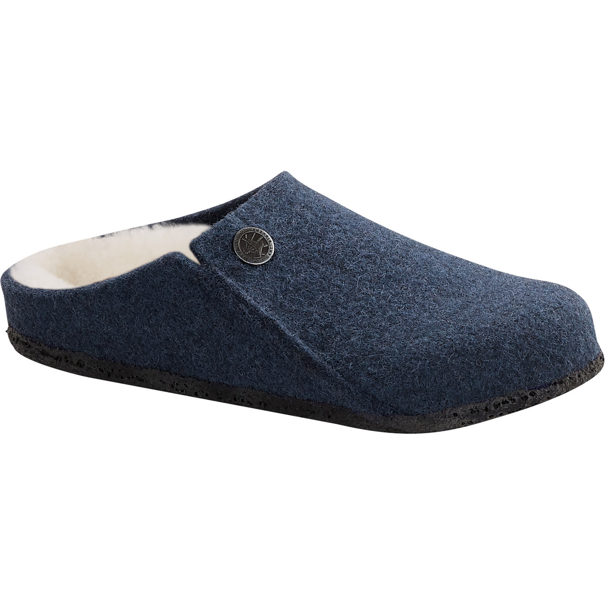 Birkenstock Bambino Pantofole Zermatt Shearling WZ (Taglia 31, Blu)