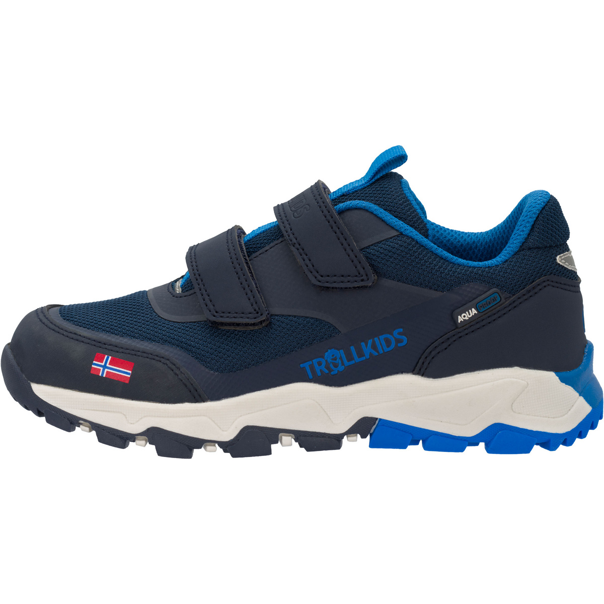 Trollkids Kinder Preikestolen Hiker Schuhe (Größe 25, blau)