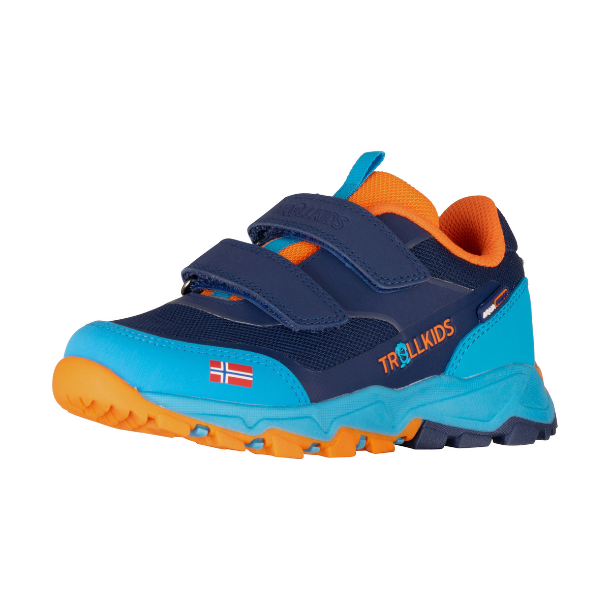 Trollkids Kinder Preikestolen Hiker Schuhe (Größe 32, blau)