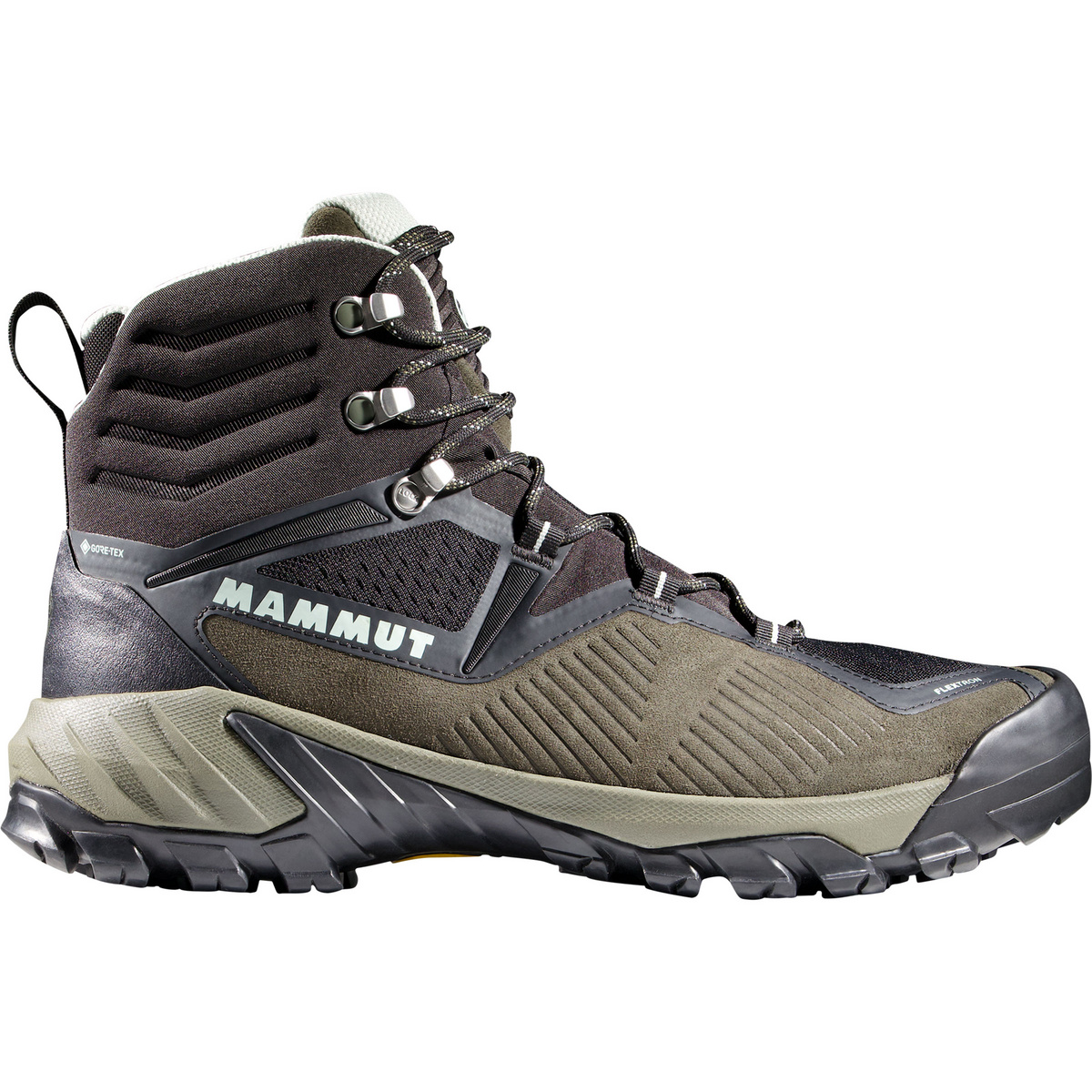 Mammut Herren Sapuen High GTX Schuhe (Größe 42.5 , oliv)