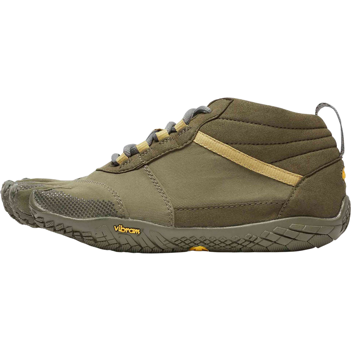 Vibram Uomo Scarpe V-Trek (Taglia 41, Verde oliva)