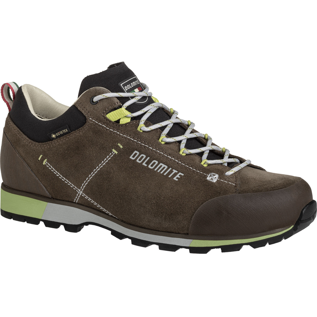 Dolomite Uomo Scarpe Cinquantaquattro Hike Low Evo GTX (Taglia 45, Verde oliva)