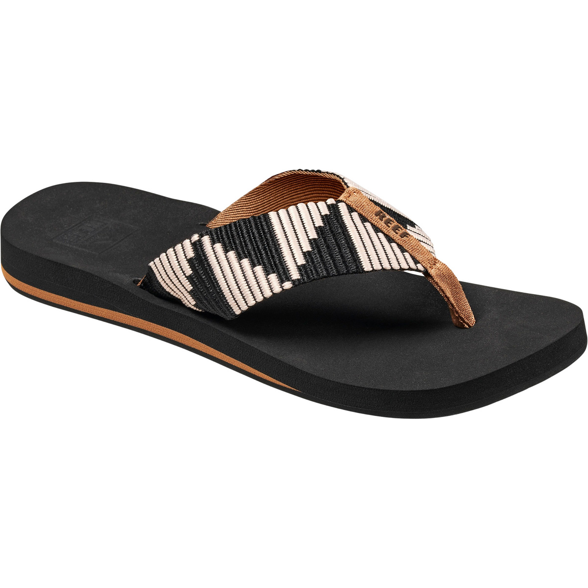 Reef Donna Infradito Reef Spring Woven (Taglia 37.5, Nero)