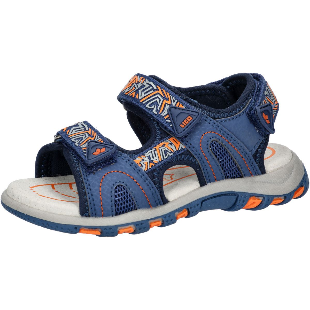 Lico Kinder Luca V Sandalen (Größe 32, blau)