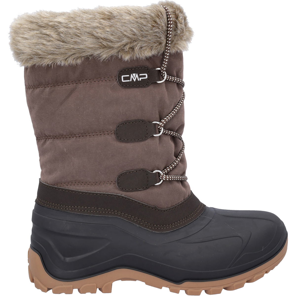 CMP Donna Scarpe Nietos Low (Taglia 39, Marrone)