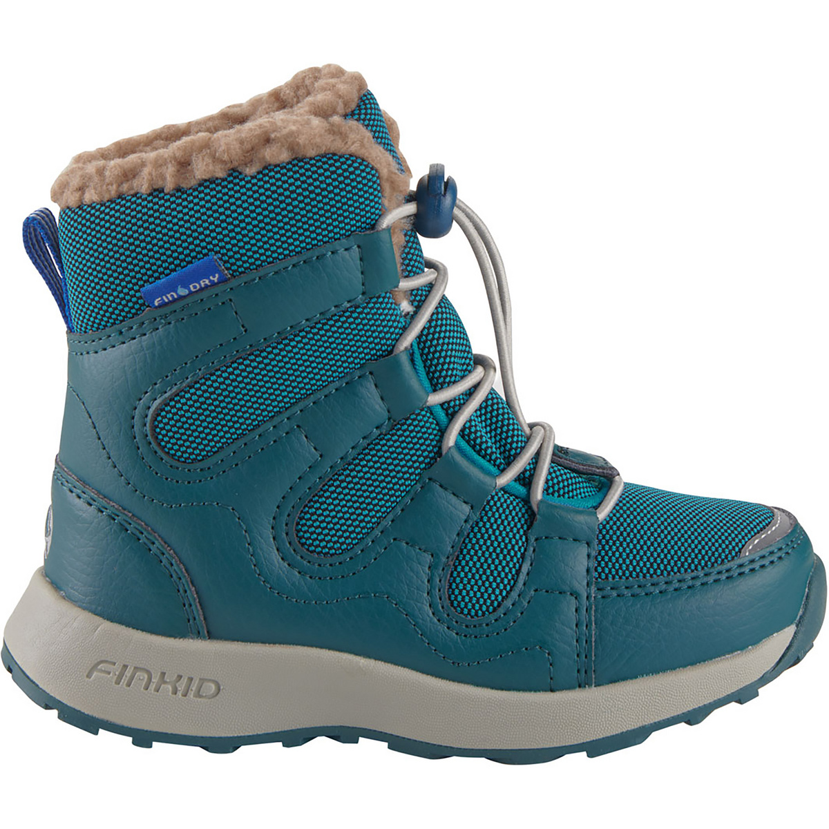 Finkid Bambino Scarpe Huippu (Taglia 30, Blu)