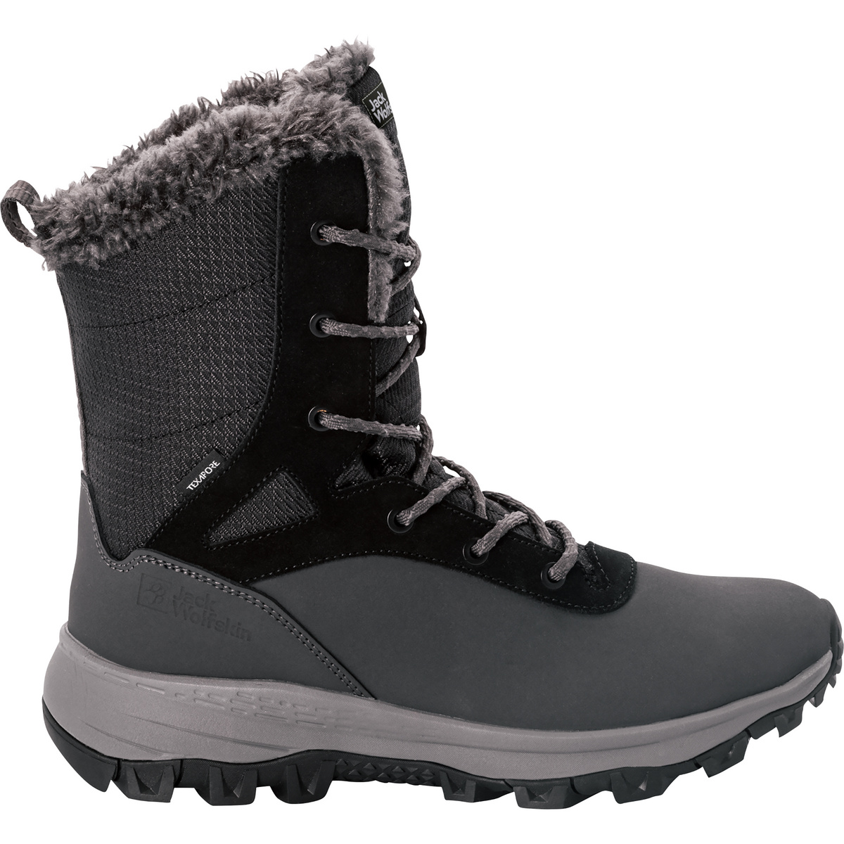 Jack Wolfskin Damen Everquest Texapore Snow High Schuhe (Größe 39.5, schwarz)