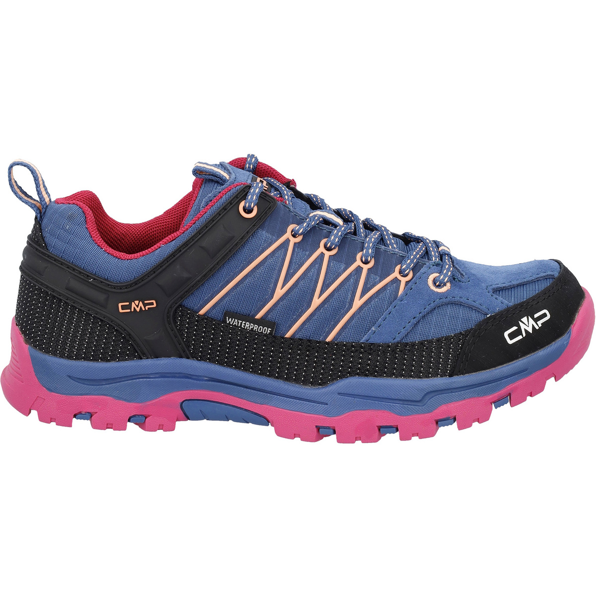 CMP Bambino Scarpe Rigel Low WP (Taglia 40, Blu)