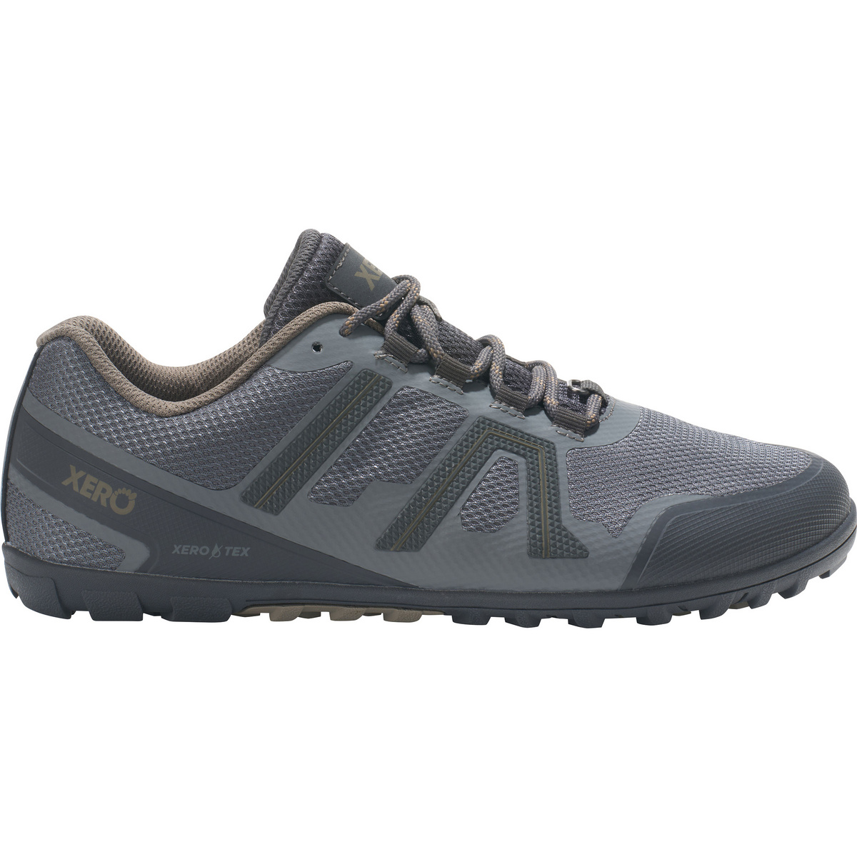 Xero Shoes Herren Mesa Trail WP Schuhe (Größe 44, grau)