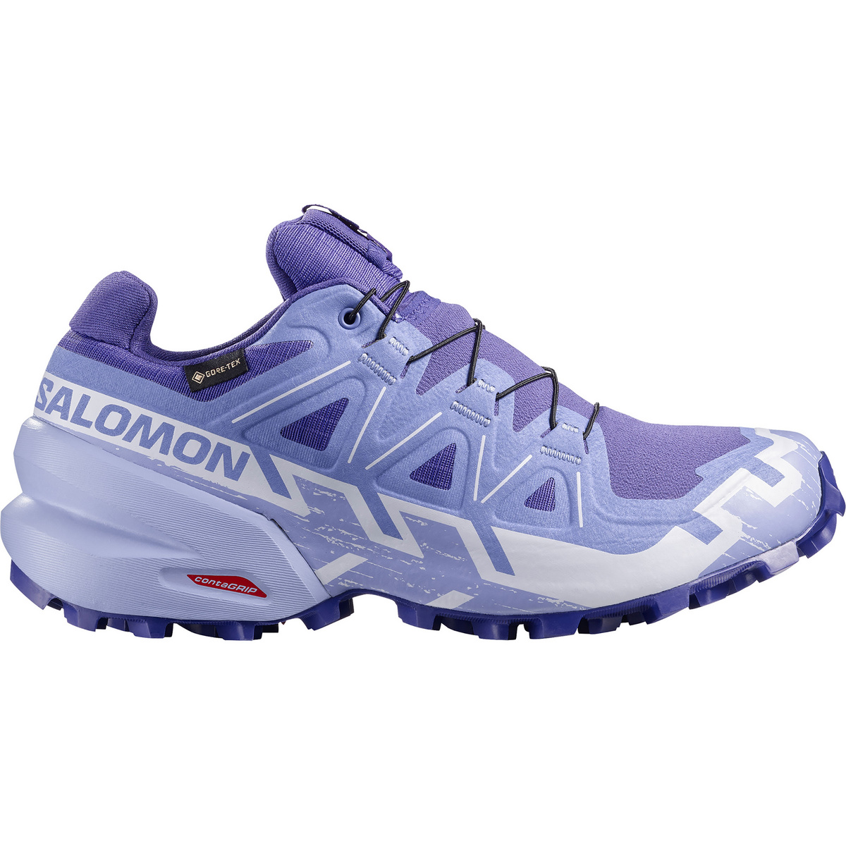 Salomon Damen Speedcross 6 GTX Schuhe (Größe 40, lila)