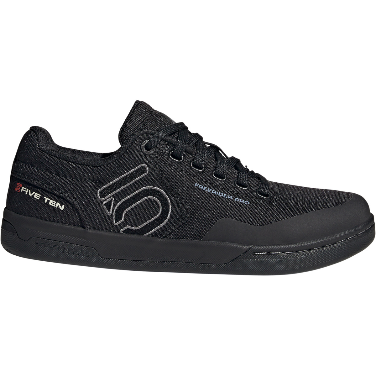 adidas Five Ten Uomo Scarpe da bici Freerider Pro Canvas (Taglia 46, Nero)