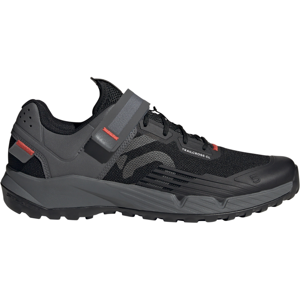 adidas Five Ten Uomo Scarpe da ciclismo 5.10 Trailcross Clip-In (Taglia 40.5 , Nero)