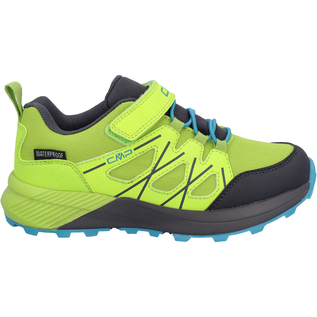 CMP Bambino Scarpe Hulysse WP (Taglia 35, Verde)