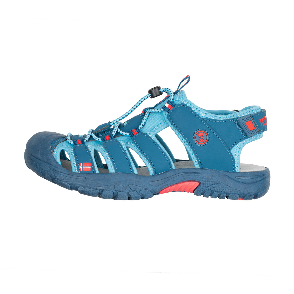 Trollkids Kinder Kvalvika Sandale (Größe 30, blau)