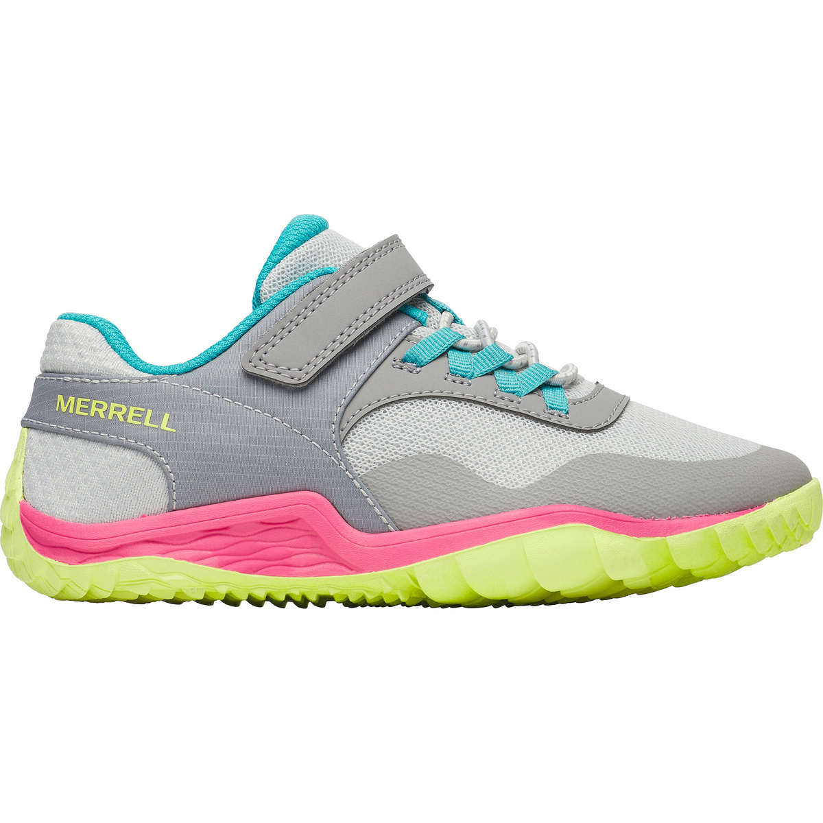 Merrell Bambino Scarpe Trail Glove 7 A/C (Taglia 35, Grigio)
