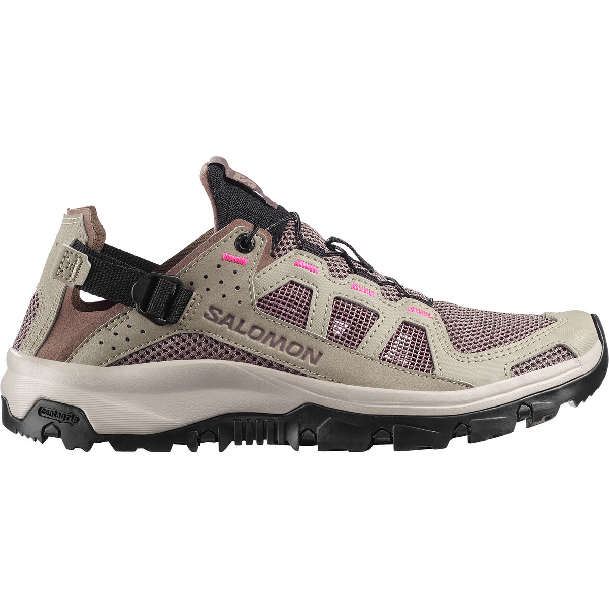 Salomon Damen Techamphibian 5 Schuhe (Größe 36.5 , beige)