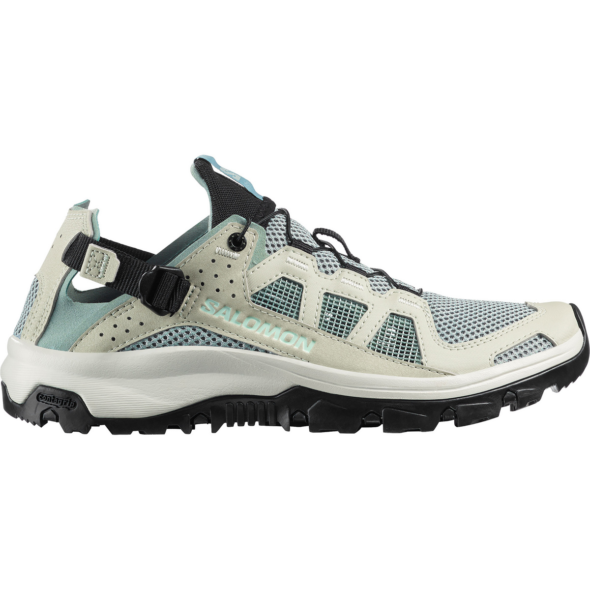 Salomon Damen Techamphibian 5 Schuhe (Größe 42.5 , tuerkis)