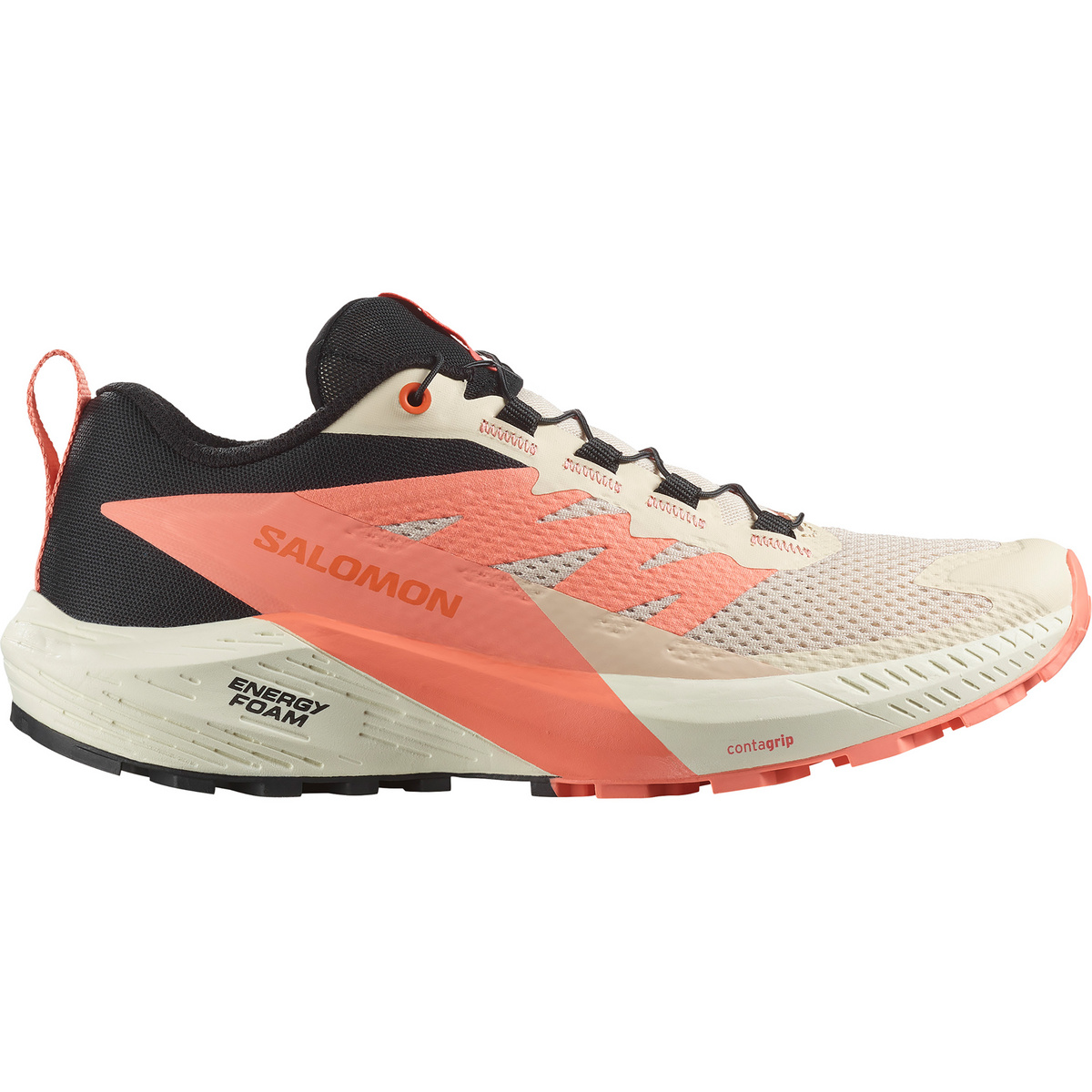 Salomon Damen Sense Ride 5 Schuhe (Größe 36.5 , weiss)