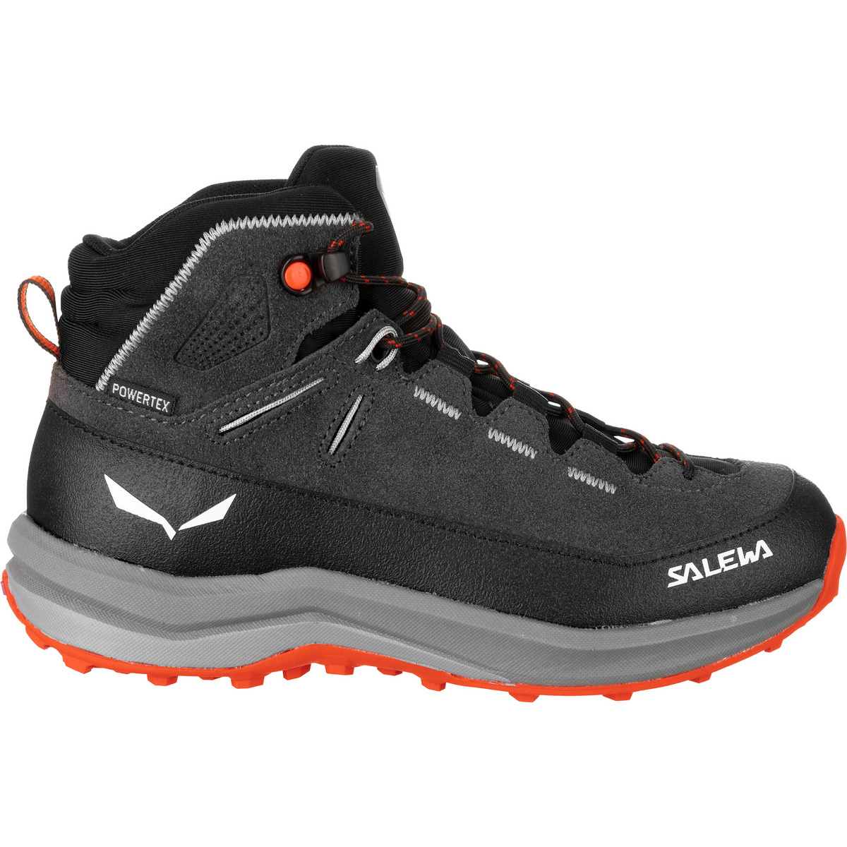 Salewa Kinder Mtn Trainer 2 Mid PTX Schuhe (Größe 38, grau)