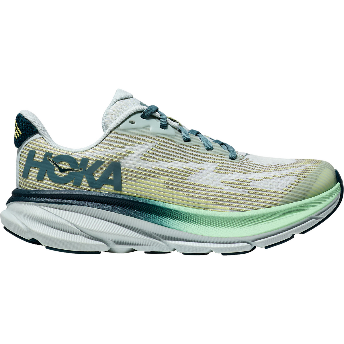 Hoka Bambino Scarpe Clifton 9 (Taglia 40, Multicolore)