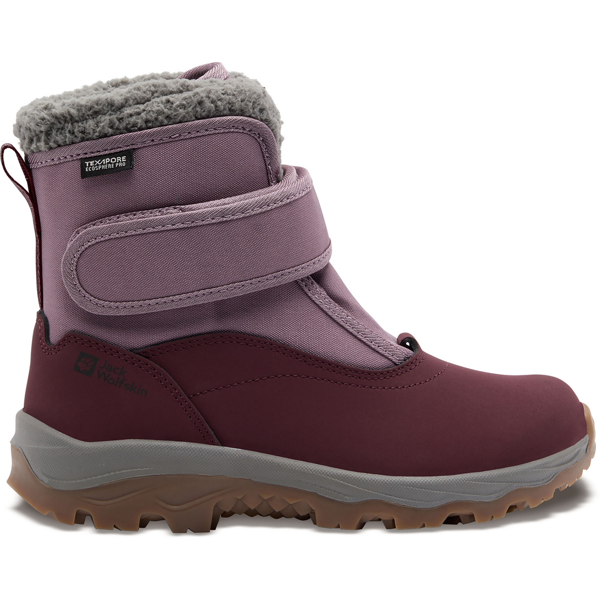 Jack Wolfskin Kinder Vojo Shell Texapore Mid VC Schuhe (Größe 35, lila)