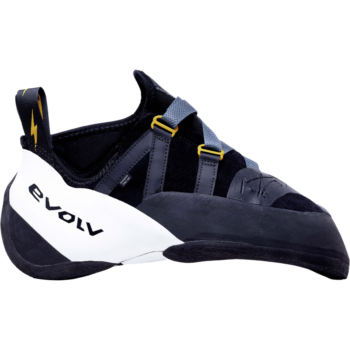 Evolv Shaman Pro Kletterschuhe (Größe 39.5, schwarz)