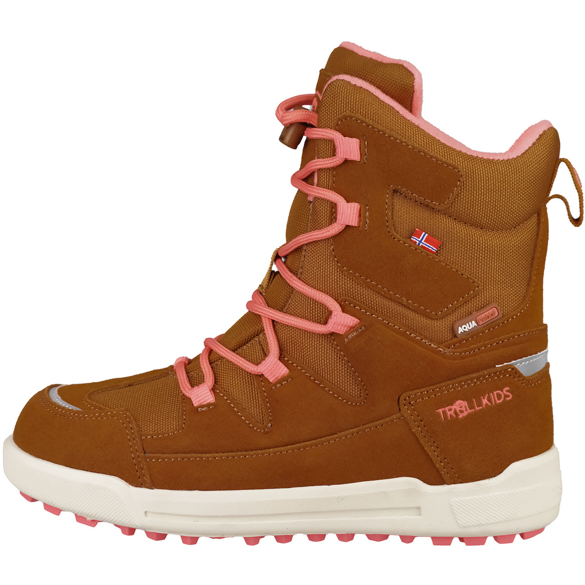 Trollkids Bambino Scarpe Finnmark Winter (Taglia 32, Marrone)