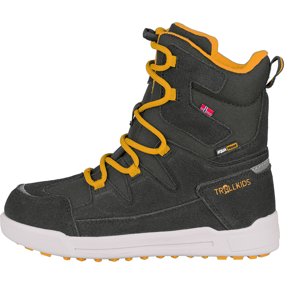 Trollkids Bambino Scarpe Finnmark Winter (Taglia 29, Grigio)