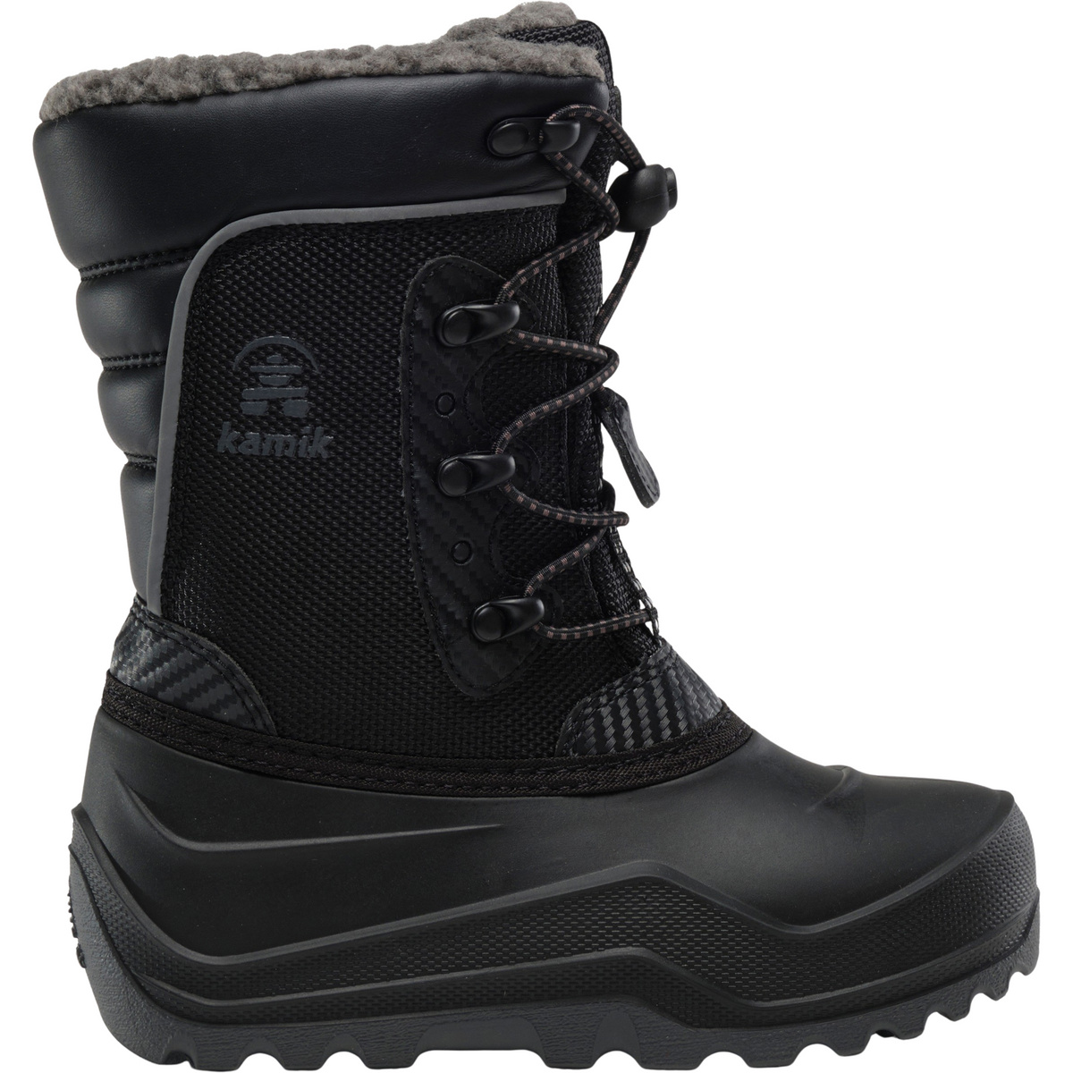 Kamik Kinder Luke 4 Schuhe (Größe 26, schwarz)