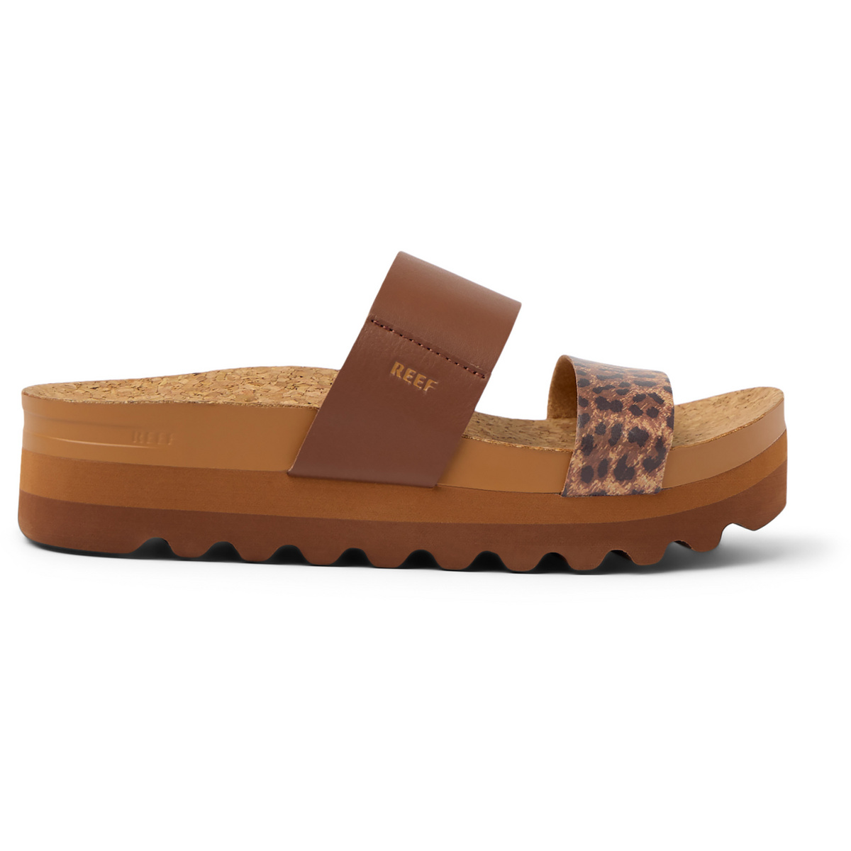 Reef Damen Cushion Vista Hi Sandale (Größe 42.5, braun)