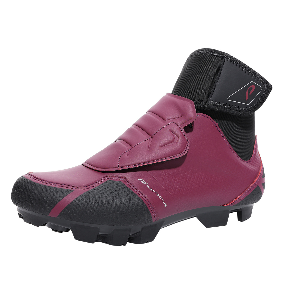 Protective Femme Chaussures de vélo 7 Days (taille 41, Rouge)