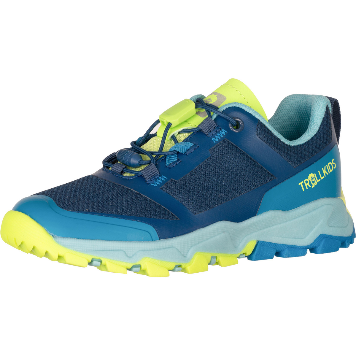 Trollkids Enfants Chaussures Sandefjord Hiker XT (taille 34, Bleu)