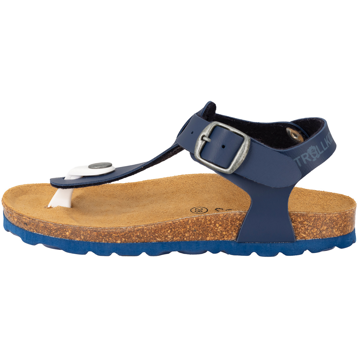 Trollkids Enfants Sandale Alesund (taille 28, Bleu)