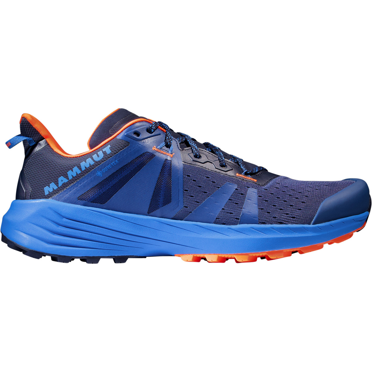 Mammut Homme Chaussures Saentis TR Low GTX (taille 44.5 , Bleu)