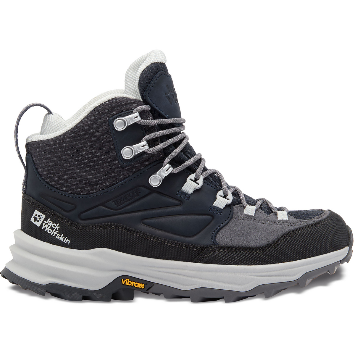 Jack Wolfskin Damen Cyrox Texapore Mid Schuhe (Größe 39, grau)
