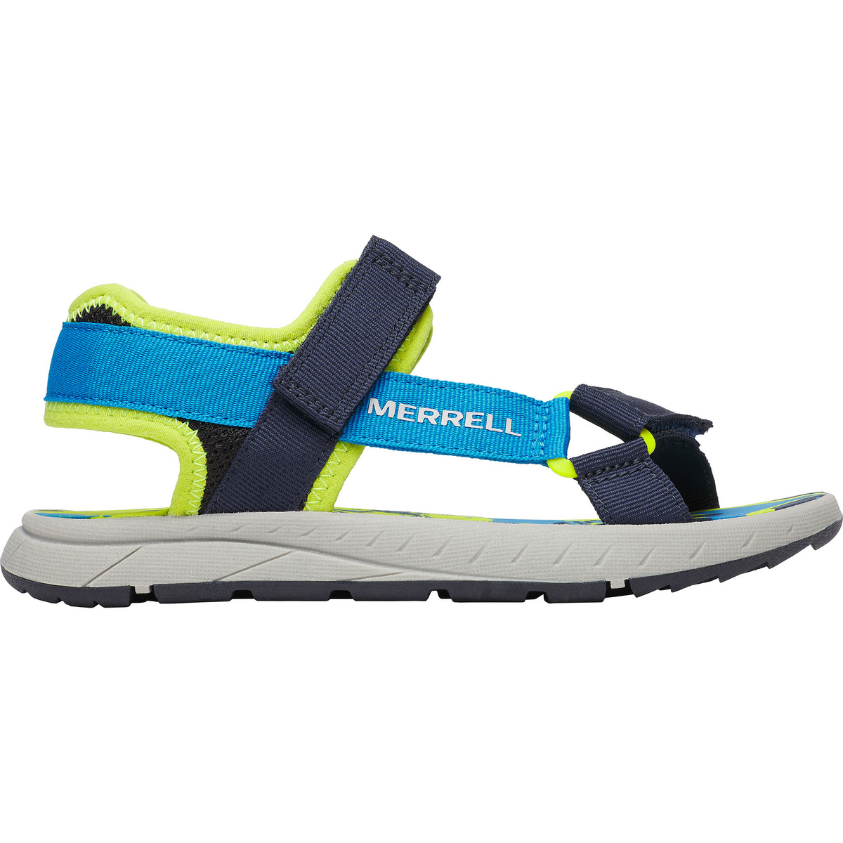Merrell Bambino Sandali Kahuna Web 2.0 (Taglia 30, Blu)