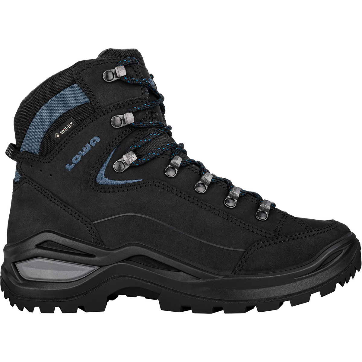 Lowa Damen Renegade Evo GTX Mid Schuhe (Größe 36, schwarz)