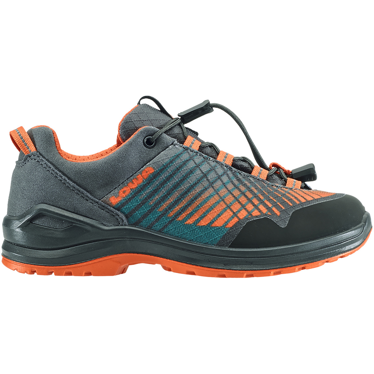 Lowa Kinder Carezza GTX Low Schuhe (Größe 32, blau)