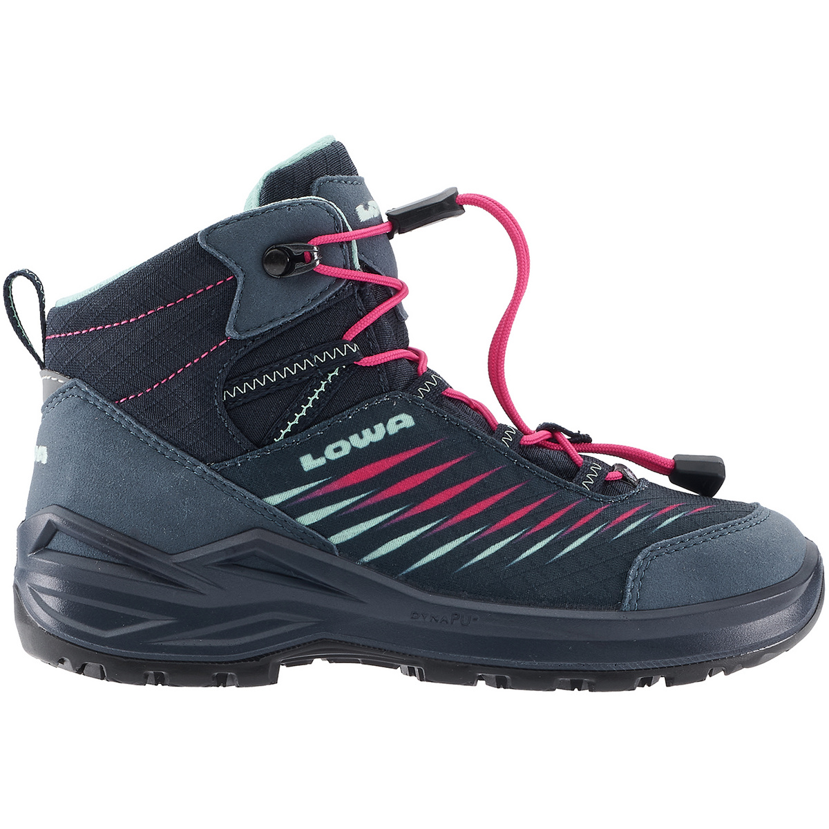Lowa Kinder Zirrox II GTX Mid Schuhe (Größe 35, schwarz)