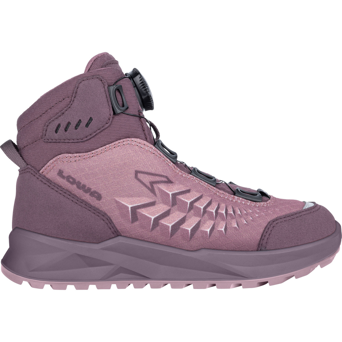 Lowa Kinder Ferrox GTX Mid Schuhe (Größe 30, rosa)