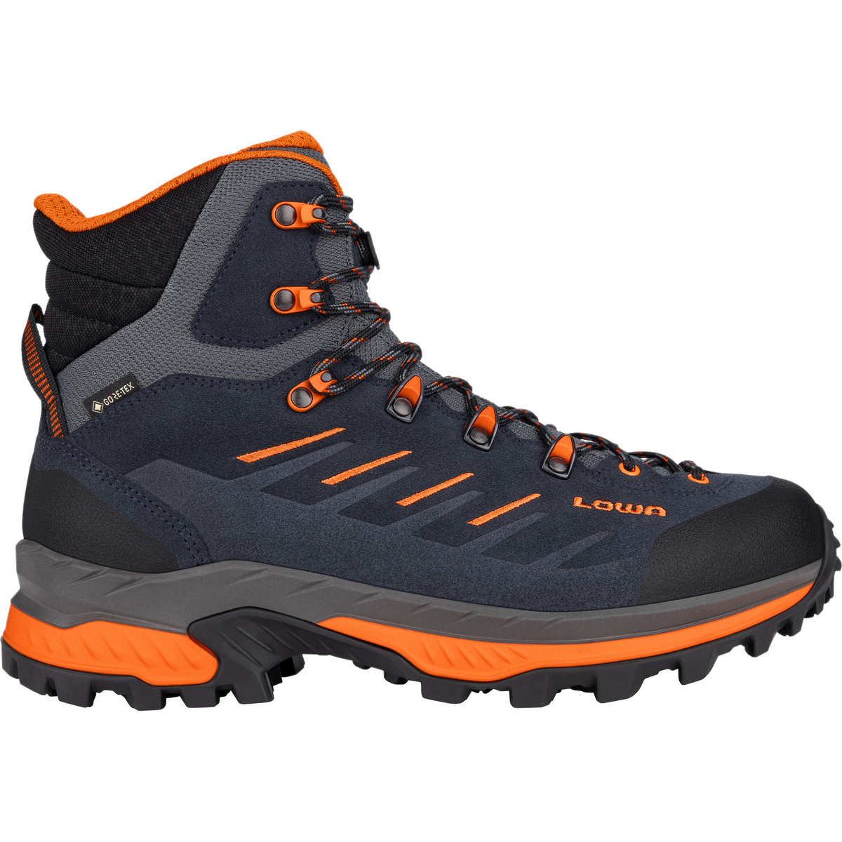 Lowa Uomo Scarpe Randir GTX Mid (Taglia 46.5, Blu)